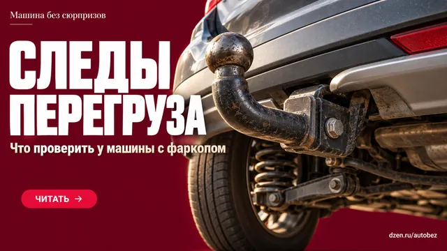 Фаркоп — не просто удобная опция: как оценить нагрузки на сцепление и заднюю ось