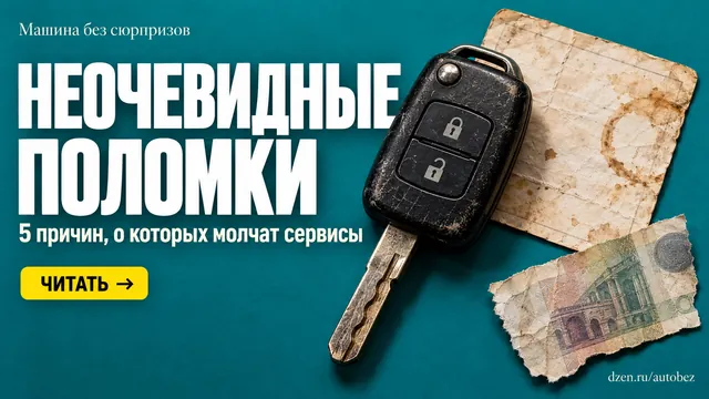 Почему машина ломается: 5 неочевидных причин, о которых молчат сервисы