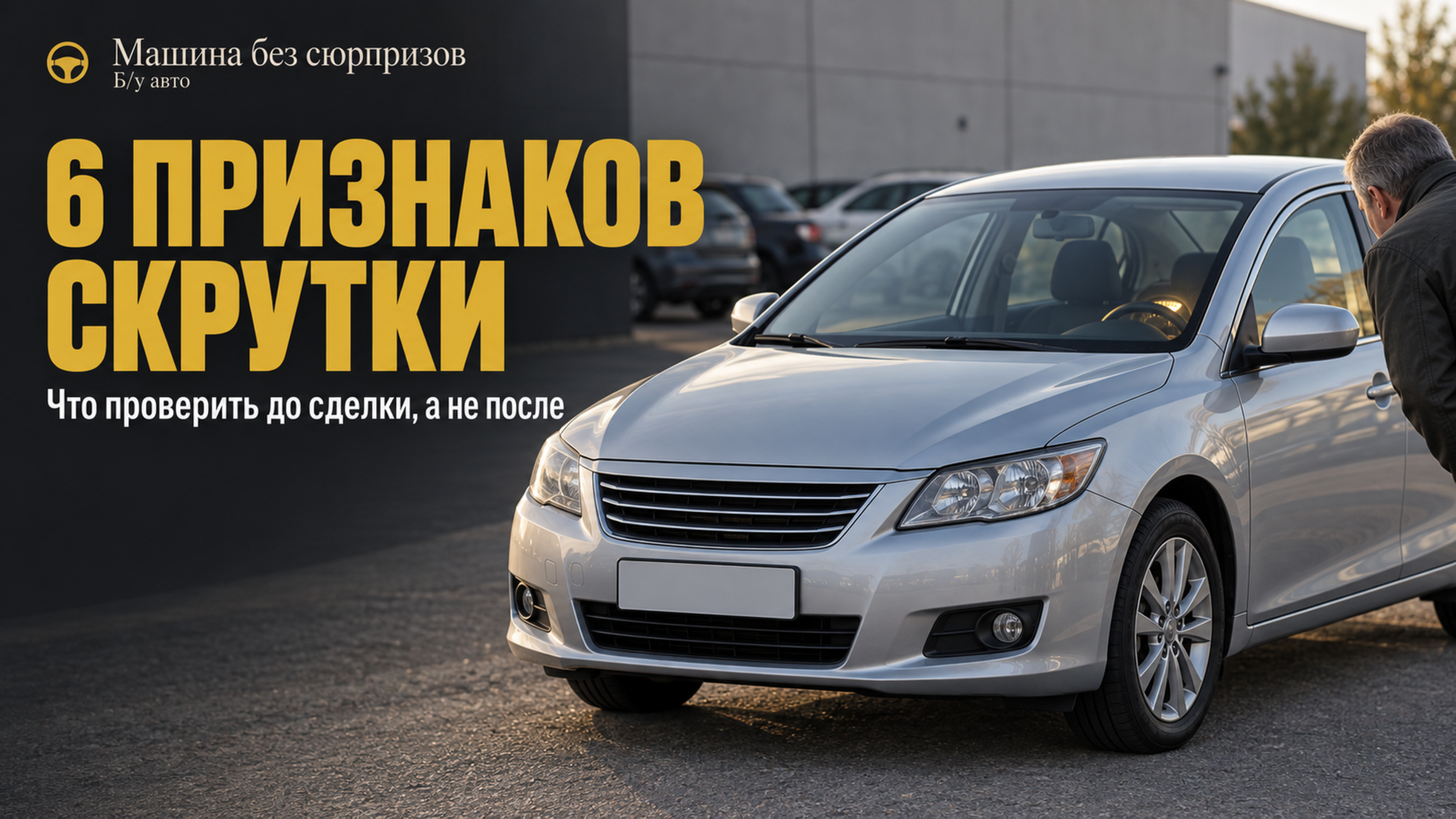 Скрученный пробег: как не переплатить за б/у авто — 6 признаков, которые видно до покупки