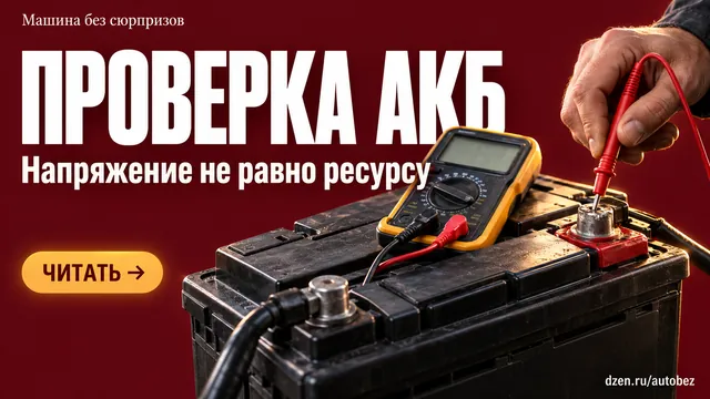 Почему мультиметр не скажет, выдержит ли батарея зимний запуск