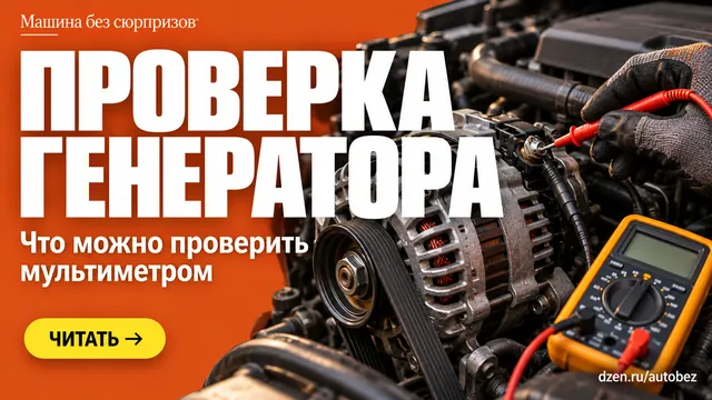 Почему замена генератора не всегда помогает: сначала проверьте ремень, клеммы и проводку