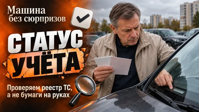 Как проверить машину на снятие с учёта: почему СТС и номера ещё ничего не доказывают