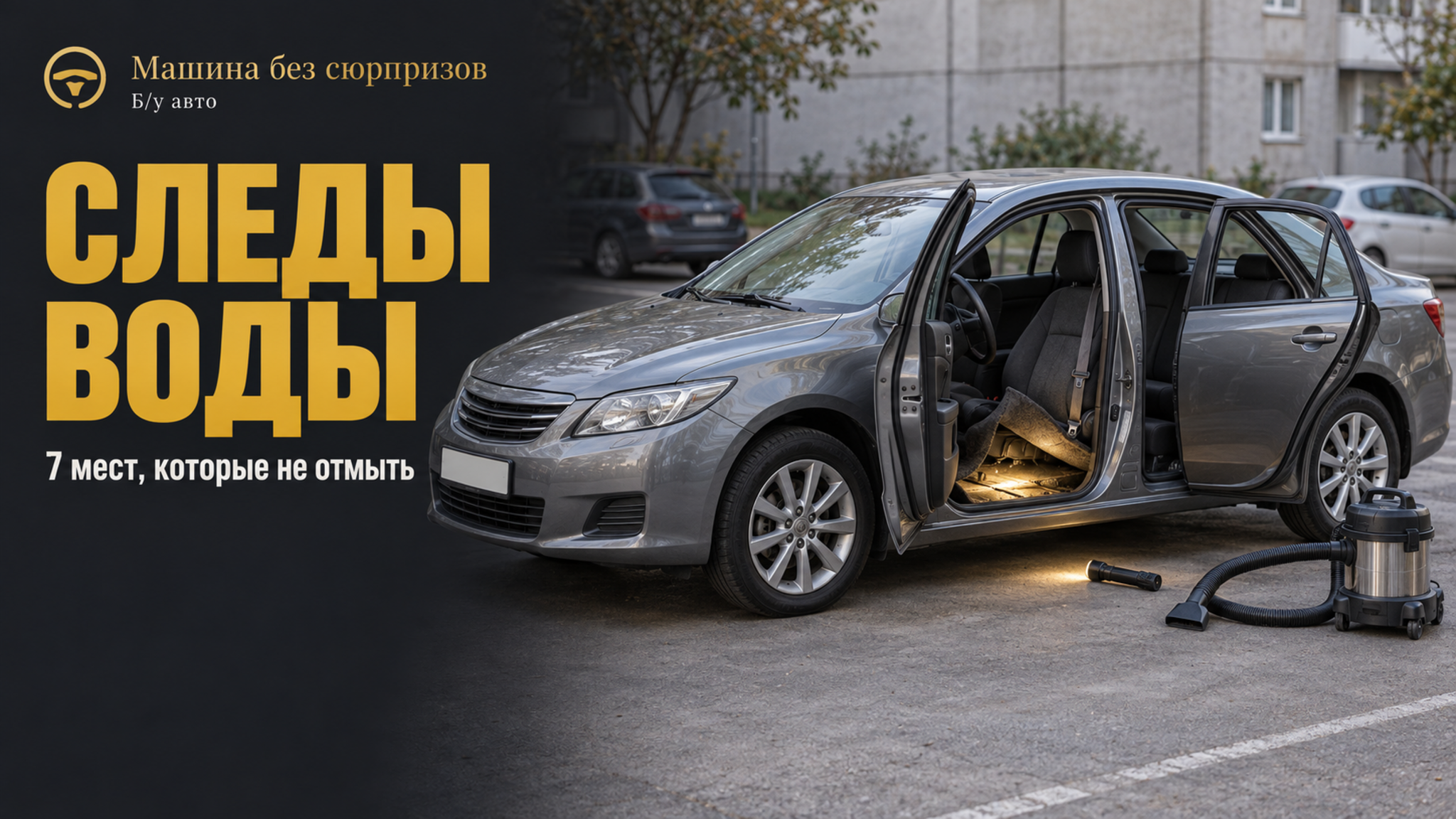 Как не потерять деньги на утопленнике: 7 мест, где вода оставляет следы даже после химчистки