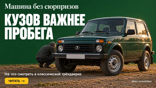 Как выбрать Ниву 4×4 с пробегом: частая ошибка — верить пробегу, а не кузову
