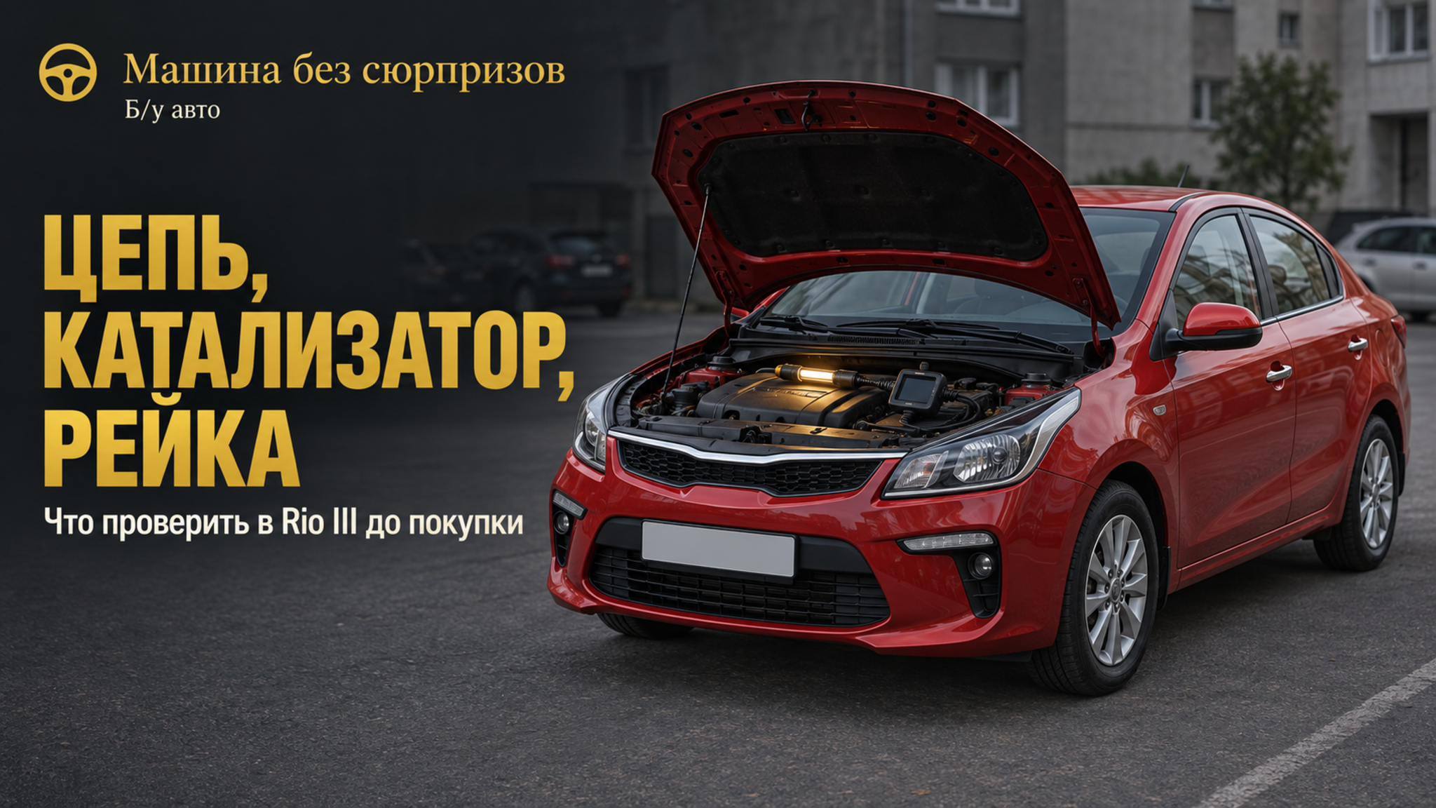 Kia Rio с пробегом: почему цепь ГРМ и катализатор важнее года выпуска