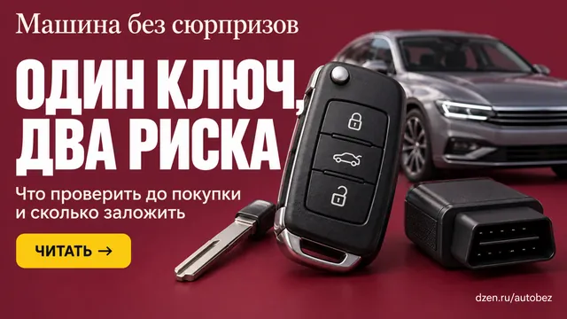 Машина с одним ключом: как проверить, нет ли второго у продавца, и сколько реально стоит защита от угона