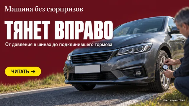 Почему машину тянет вправо: частая ошибка — сразу крутить сход-развал