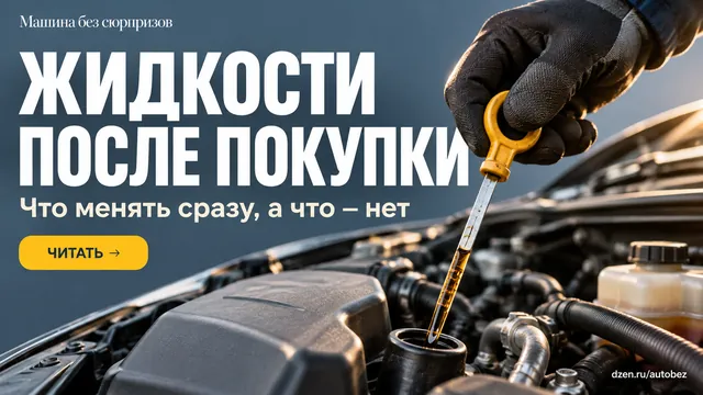Владельцам б/у авто: почему тормозную жидкость без документов лучше заменить сразу