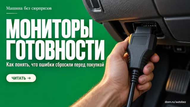 Как понять, что ошибки стёрли перед осмотром, если на панели ни одной лампочки?
