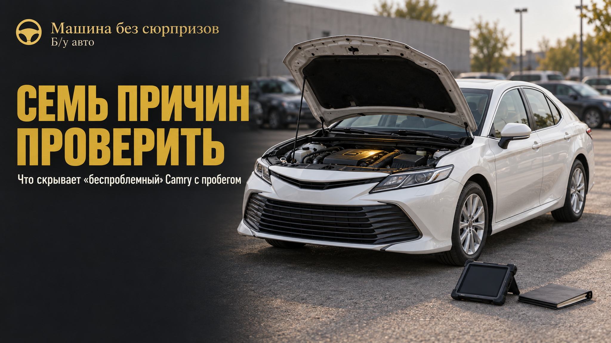 Toyota Camry XV70 с пробегом: 7 проблем, о которых продавец может молчать — и как их проверить