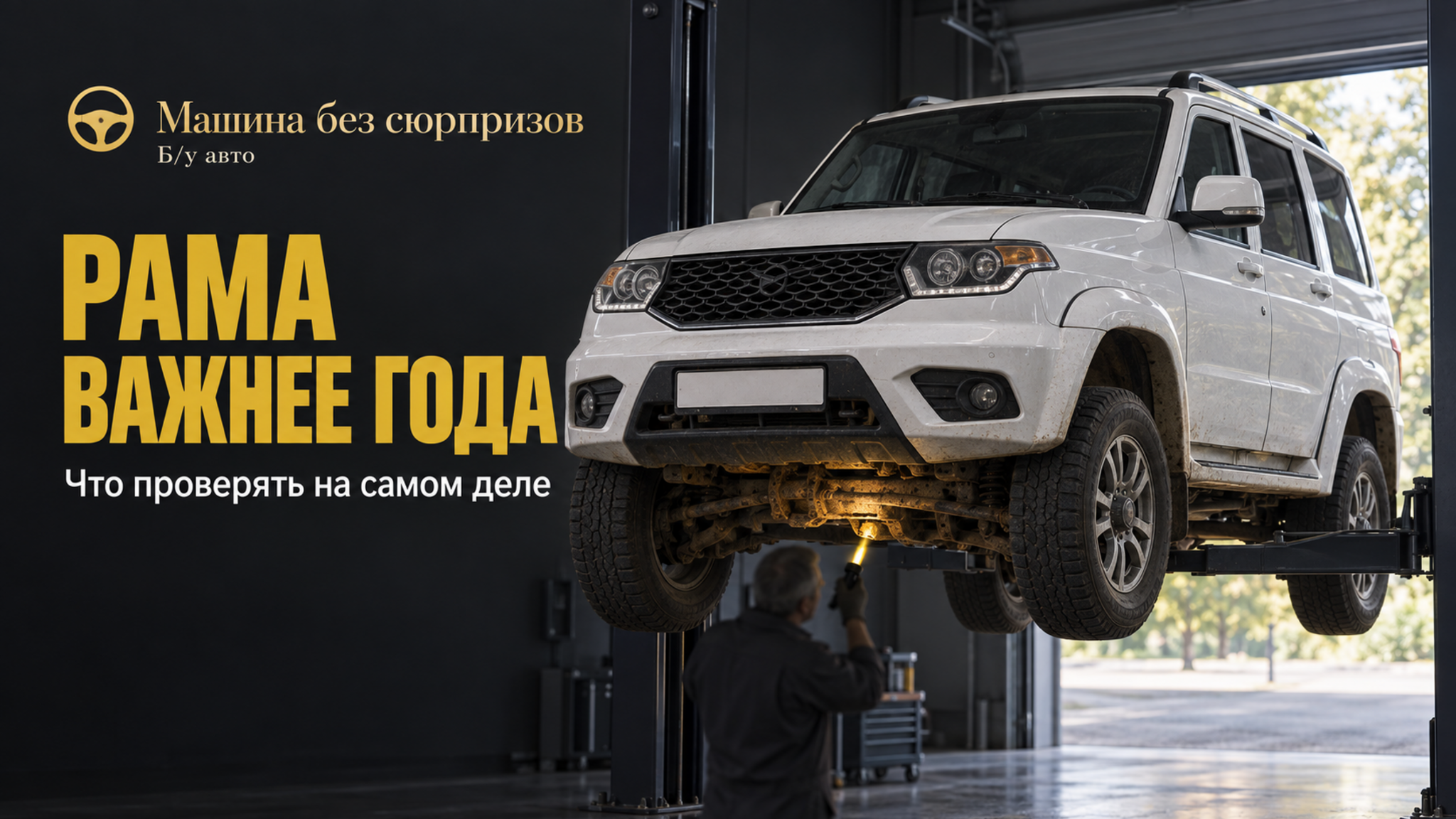 Частая ошибка при покупке УАЗ Патриот с пробегом: смотреть на год, а не на раму